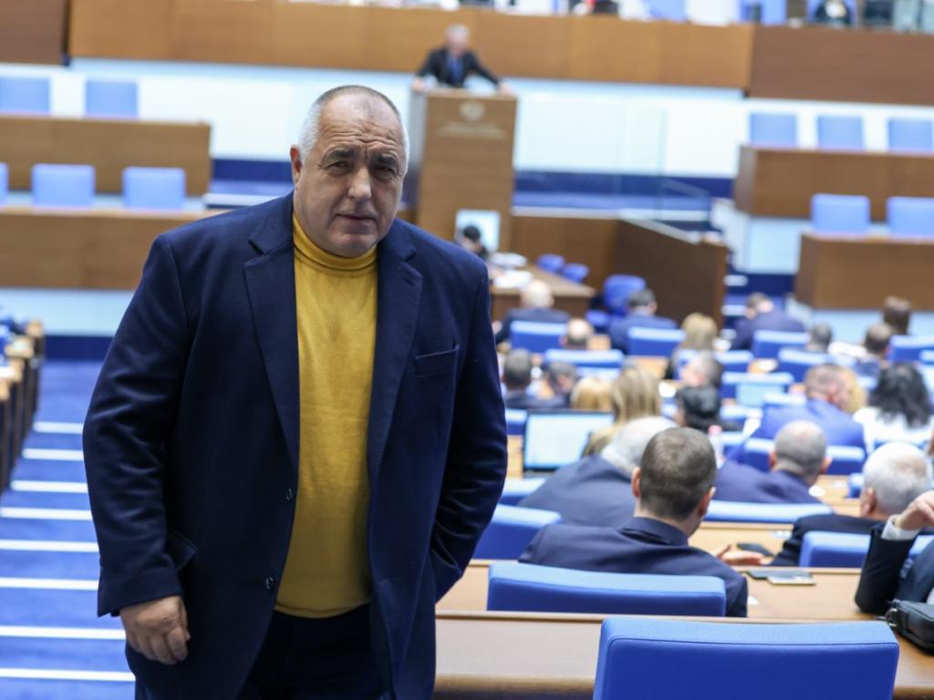 Бойко Борисов съобщи пред журналисти в парламента че ще бъде