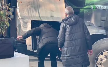 Футболист на Лудогорец се затвори в багажника на автобуса