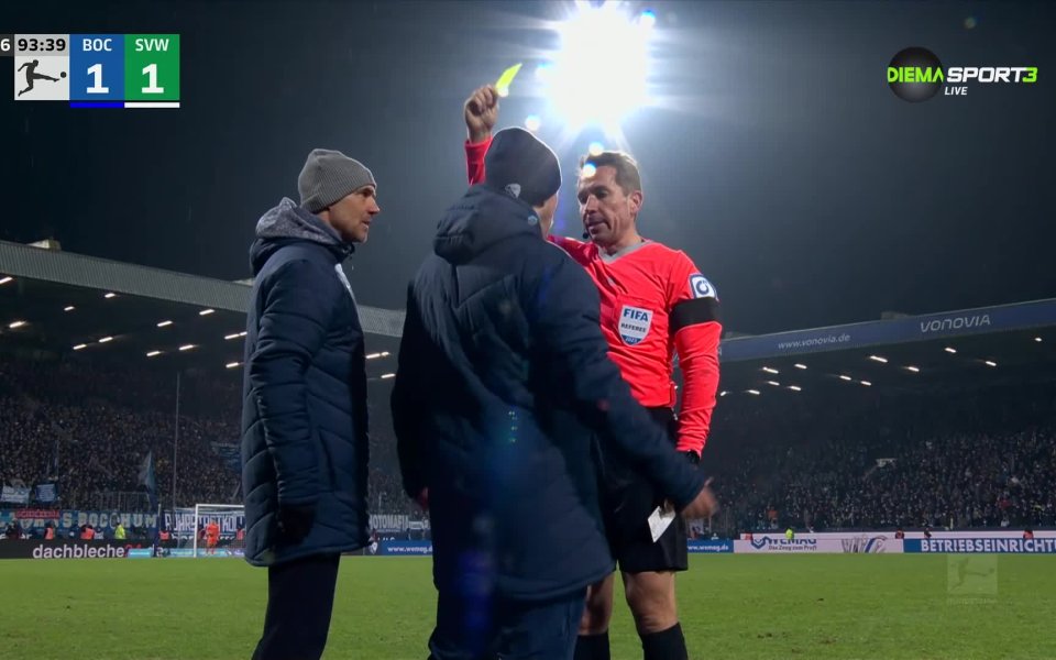 Бохум и Вердер Бремен завършиха при равенство 1:1 в двубой