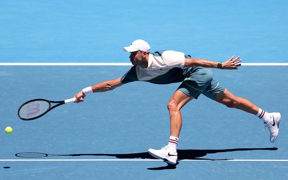 Григор Димитров - Мартон Фучович, Australian Open, първи кръг