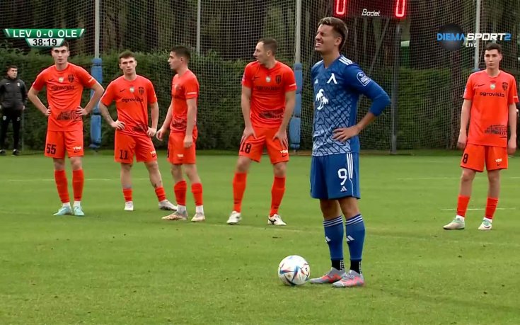 Рикардиньо откри за Левски от бялата точка срещу Олександрия