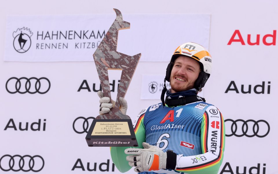 Линус Щрасер спечели слалома за Световната купа по ски-алпийски дисциплини