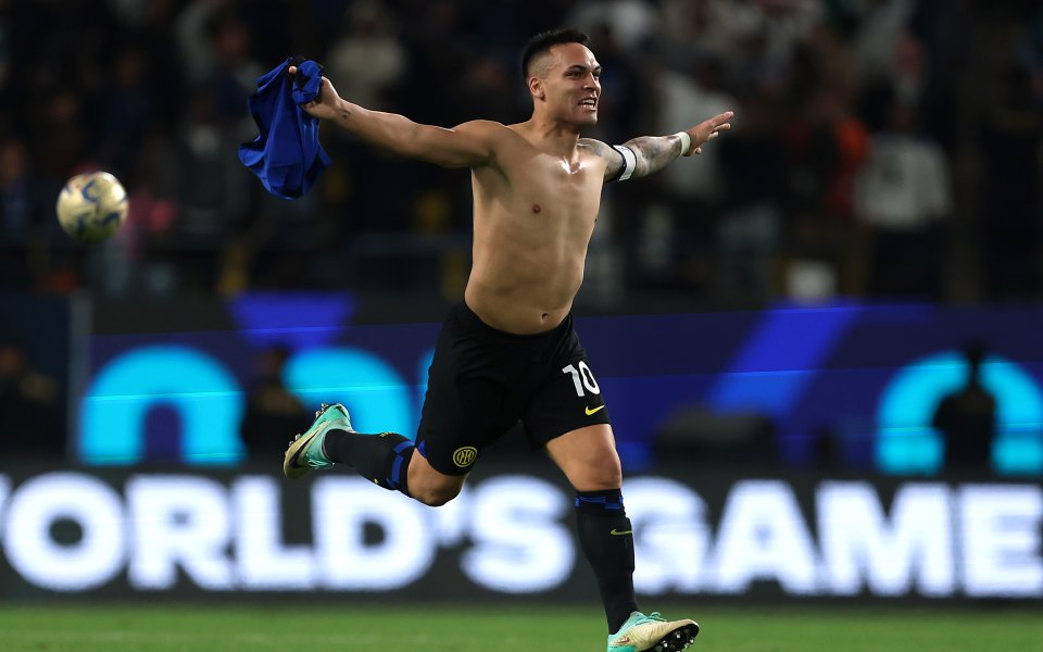 Капитанът Лаутаро Мартинес не успя да вкара гол, но въпреки