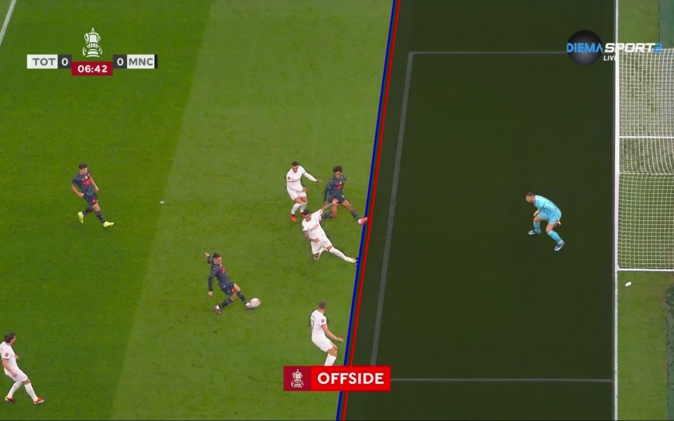 Още в петата минута на двубоя между Тотнъм и Манчестър