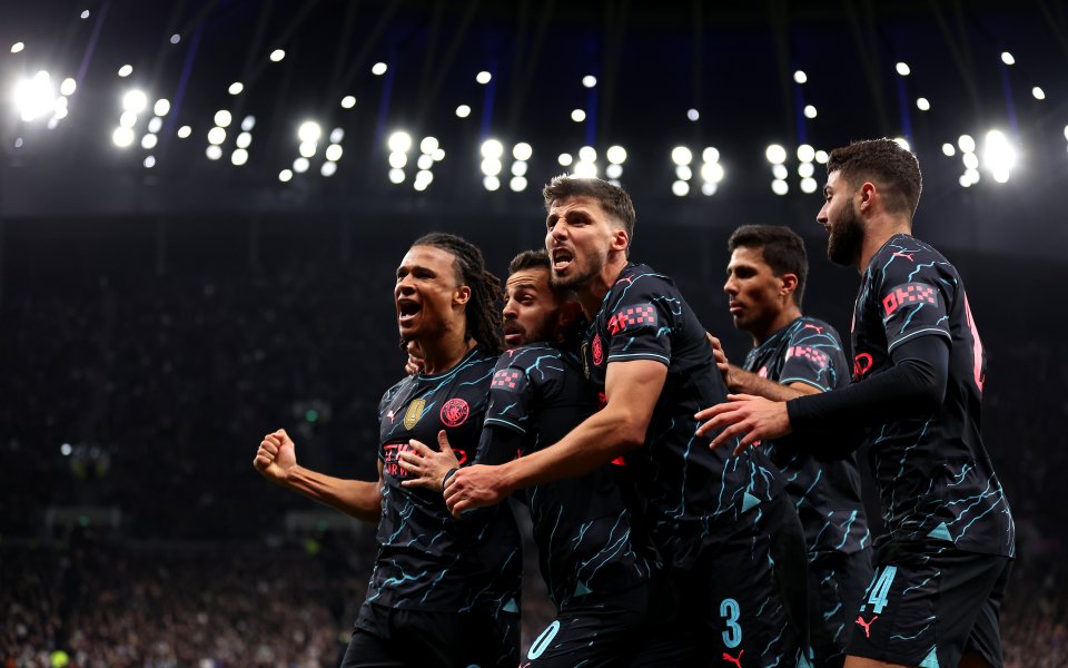 Манчестър Сити победи Тотнъм с 1:0 в мач от 1/16-финалите на