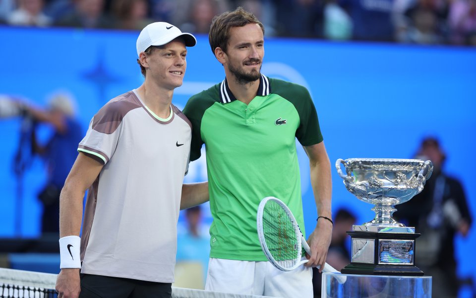 Любопитен факт е, че Синер и Медведев са ставали  шампиони