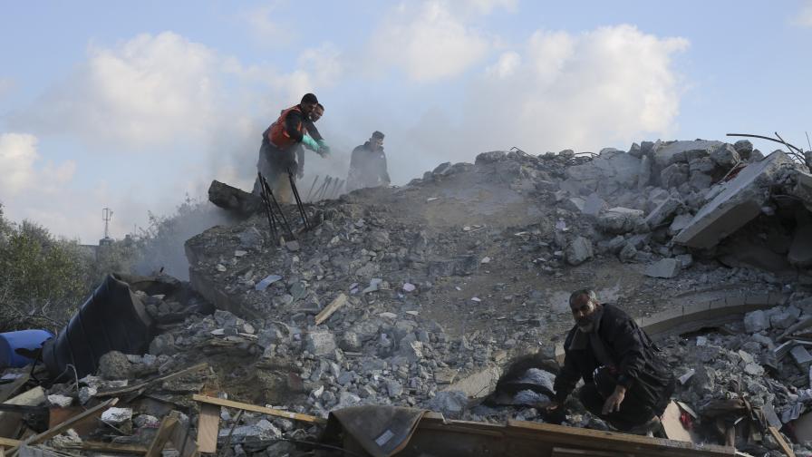 Израел с нова масирана атака по град Рафах в Газа, много загинали