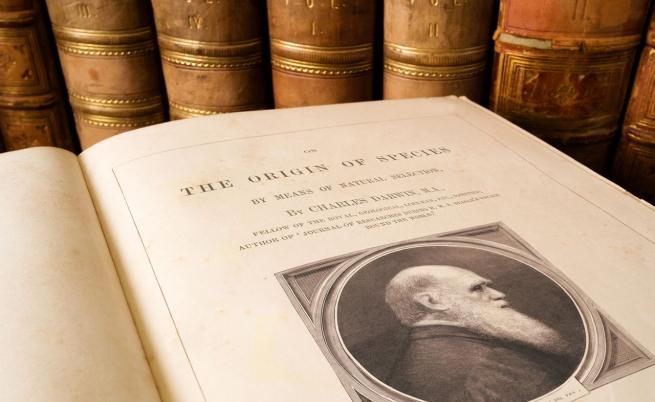 За първи път: Разкриха пълната библиотека на Чарлз Дарвин