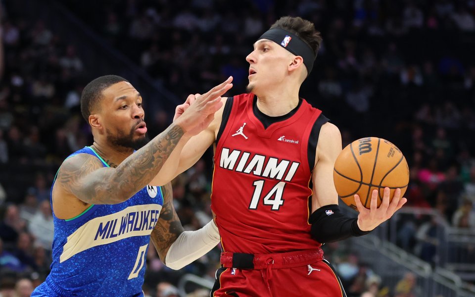 Отборът на Маями Хийт спечели със 123:97 гостуването си на