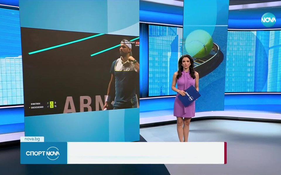 Григор Димитров ще излезе за полуфинала си с Алекс Де