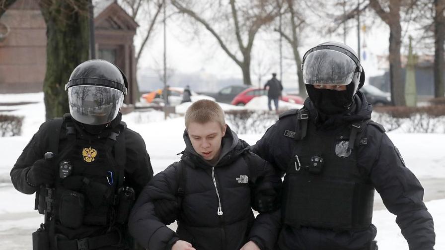 протести в Русия Навални