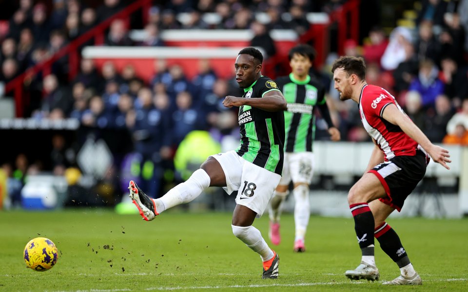 Шефилд Юнайтед - Брайтън & Хоув Албиън 0:5 / Висша лига, 25-и кръг, 18.02.2024 г.