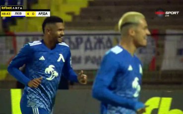 С шеметна атака - Левски качи Арда с четири гола (видео)
