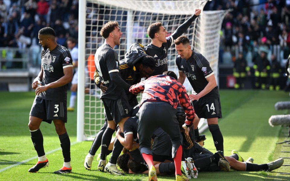 Отборът на Ювентус победи Фрозиноне с 3:2 у дома в среща