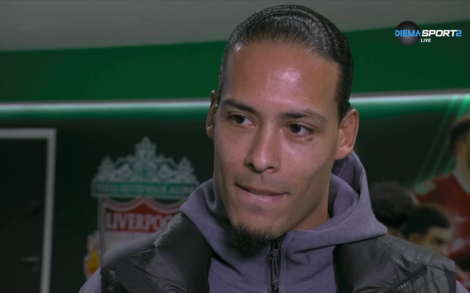 Капитанът на Ливърпул Върджил ван Дайк сподели своите очаквания, преди