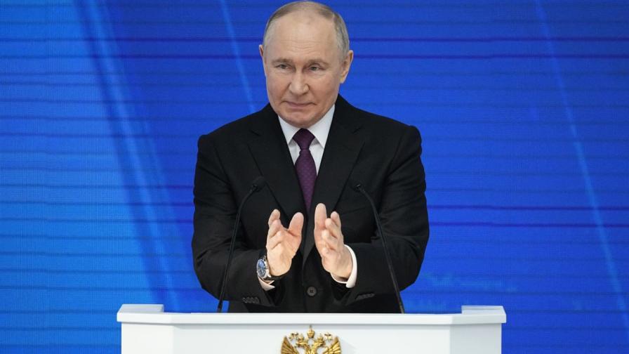 Голям ден в Москва: Какво каза Путин в своето обръщение към нацията (СНИМКИ/ВИДЕО)