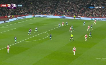 Кай Хаверц изведе Арсенал напред в заключителните минути