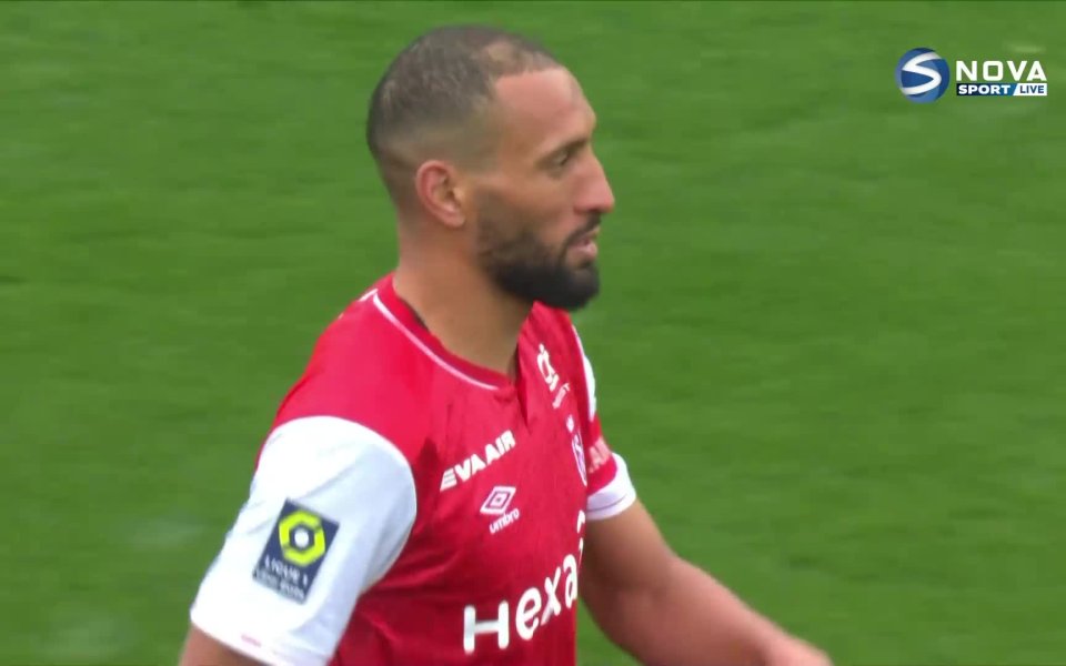 1:1! ПСЖ изравни на Реймс в 17-а минута.  След ъглов удар