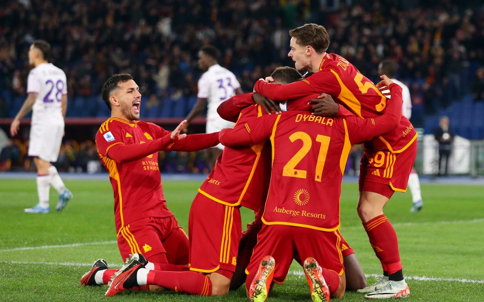 Фиорентина и Рома завършиха 2:2 в много драматичен двубой от