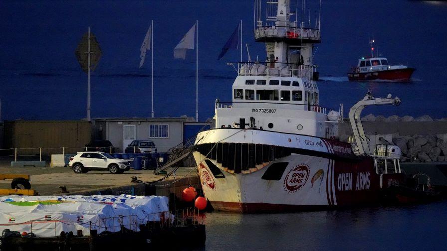 Отложиха отплаването на кораб с хуманитарни помощи от Кипър за Газа