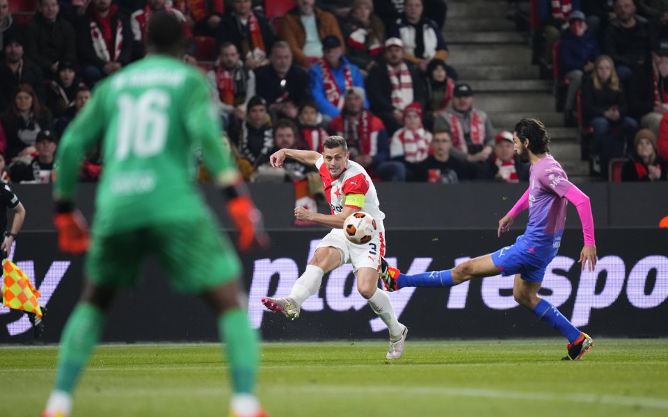 Славия Прага - Милан 1:3 / Лига Европа, 1/8-финал, втори мач, 14.03.2024 г.