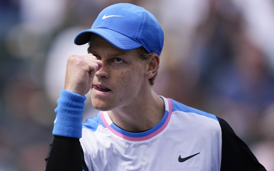 Яник Синер се класира за полуфиналите на турнира по тенис