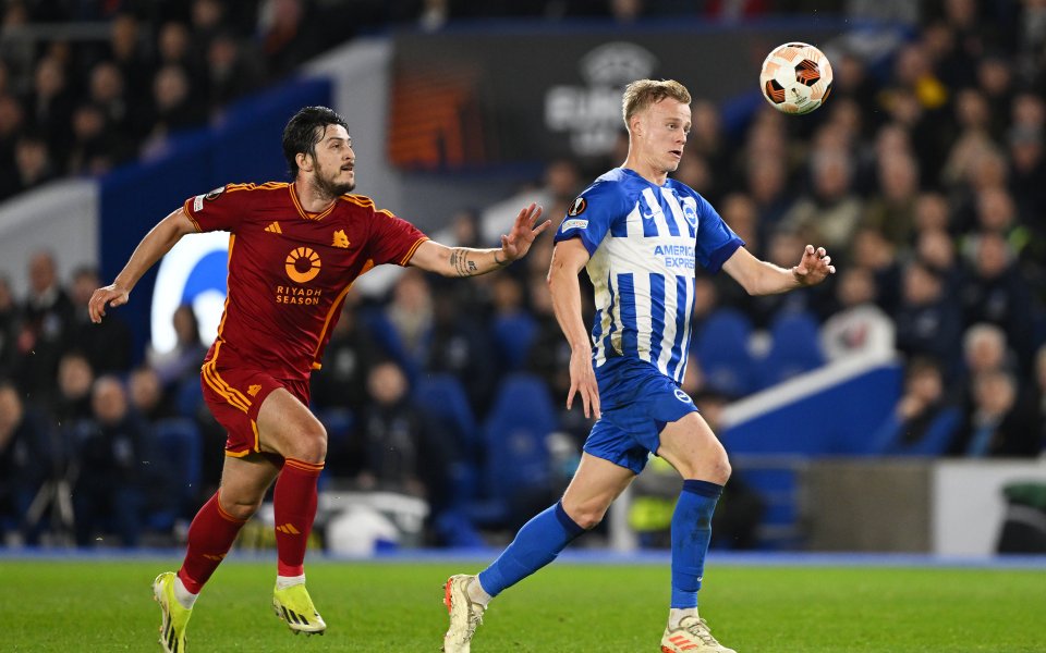 Брайтън & Хоув Албиън - Рома 1:0 / Лига Европа, 1/8-финал, втори мач, 14.03.2024 г.