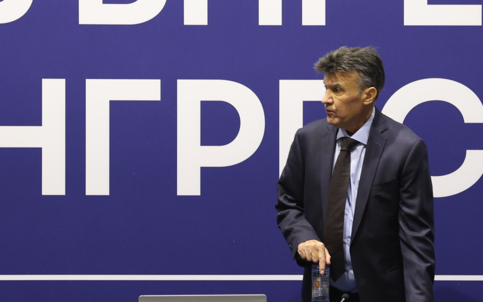 Президентът на БФС в оставка – Борислав Михайлов, застана пред