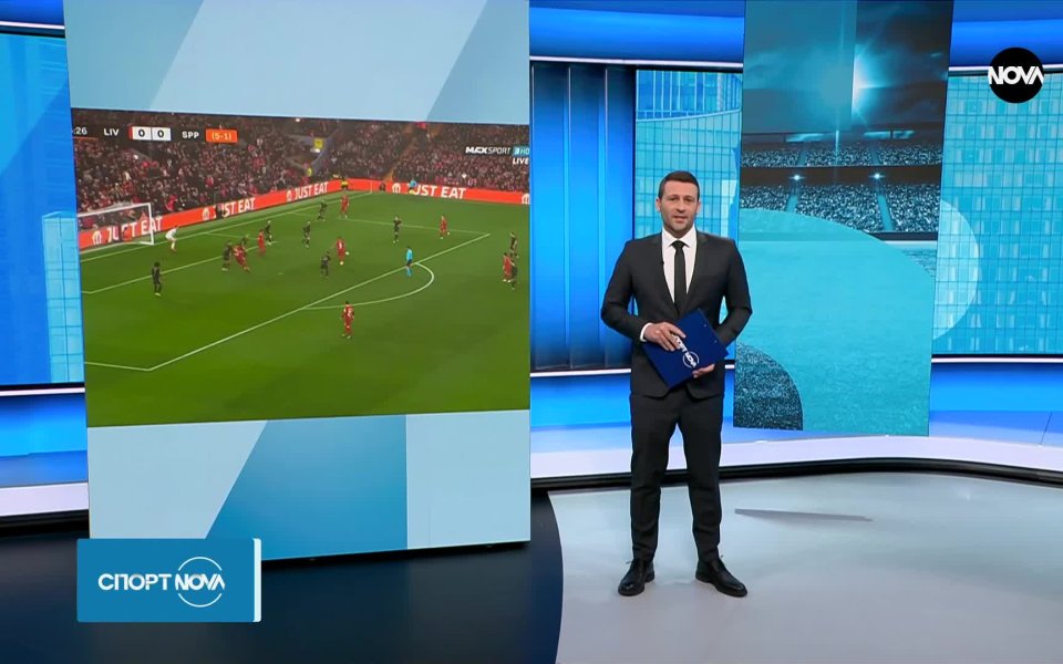 Ливърпул разби Спарта Прага с 6:1 в мач-реванш от 1/8-финалите на Лига