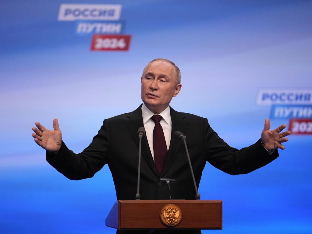 Владимир Путин постигна категорична победа на президентските избори в Русия, на