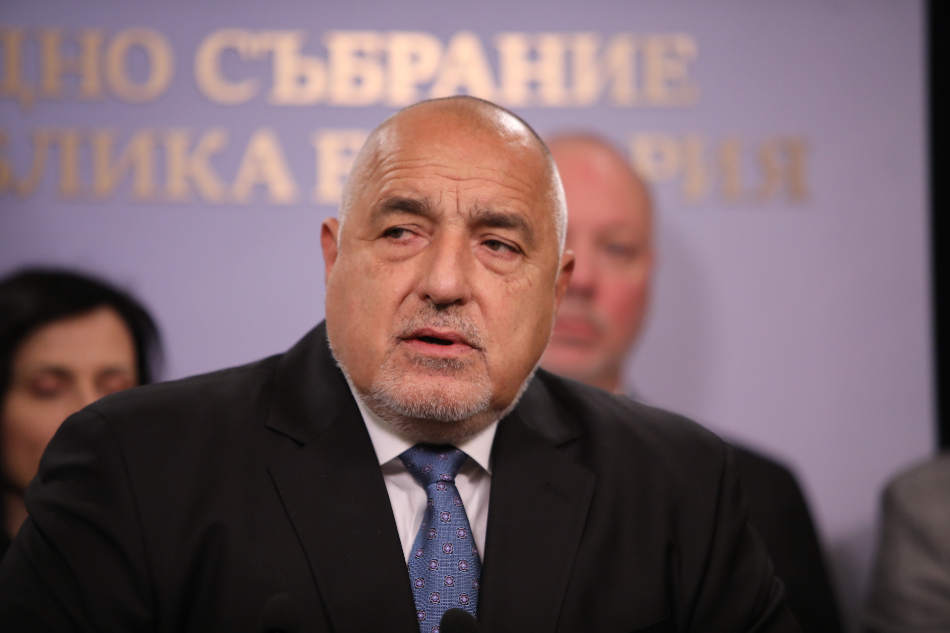 <p>ГЕРБ с извънреден брифинг в НС</p>