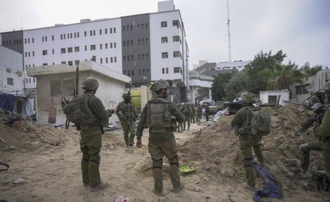 Израел съобщи, че е ликвидирал 90 бойци в болницата 