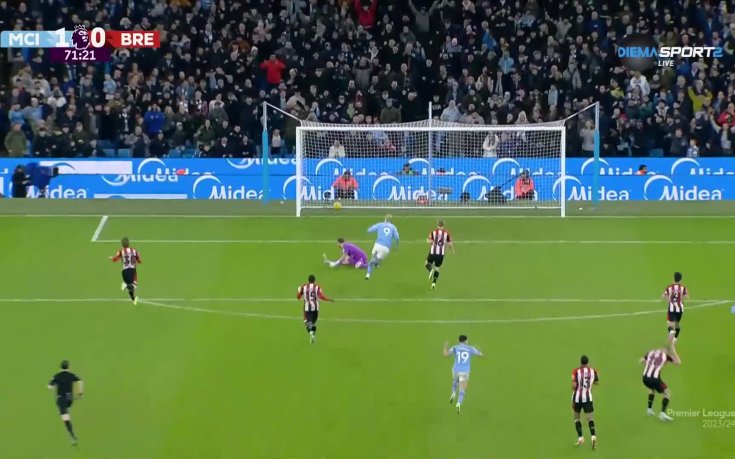 Головете на Ерлинг Халанд през изминалия месец във Висшата лига