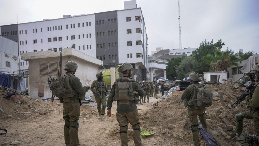 Израел съобщи за стотици заловени бойци в болницата "Аш Шифа" в Газа