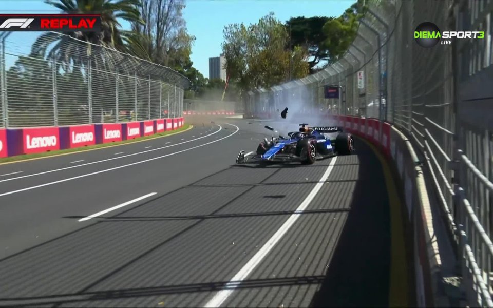 Тимът на Уилямс прецени, че повредите по автомобила на Алекс