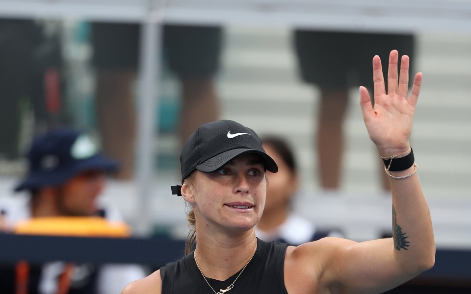 Тенисистката от Беларус Арина Сабаленка, която е номер 2 в