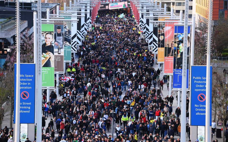 Битката между Англия и Бразилия на Уембли“ е един от