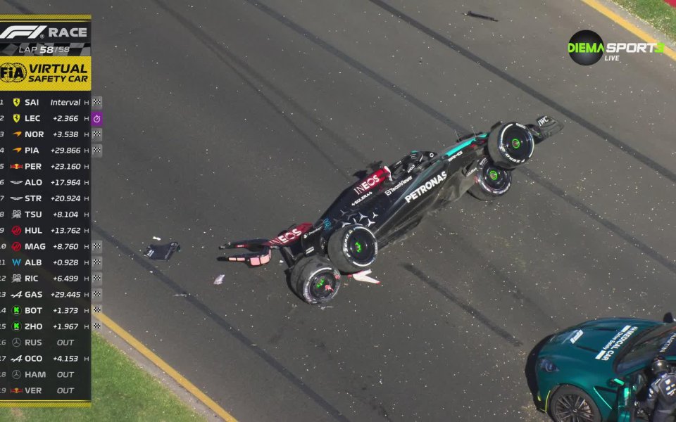 В последната обиколка от Гран При на Австралия се стигна