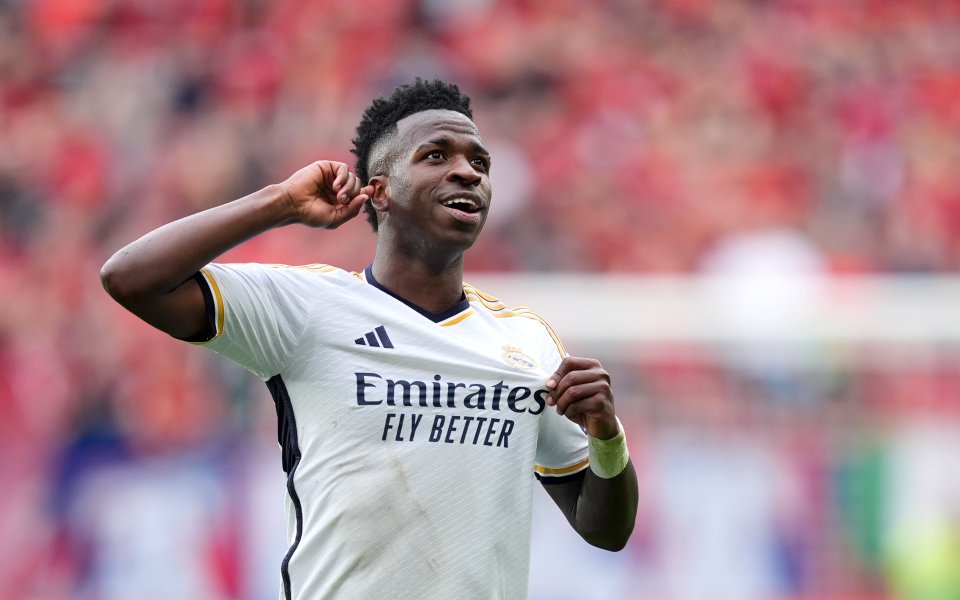 Звездата на Реал Мадрид и Бразилия Винисиус се разплака по