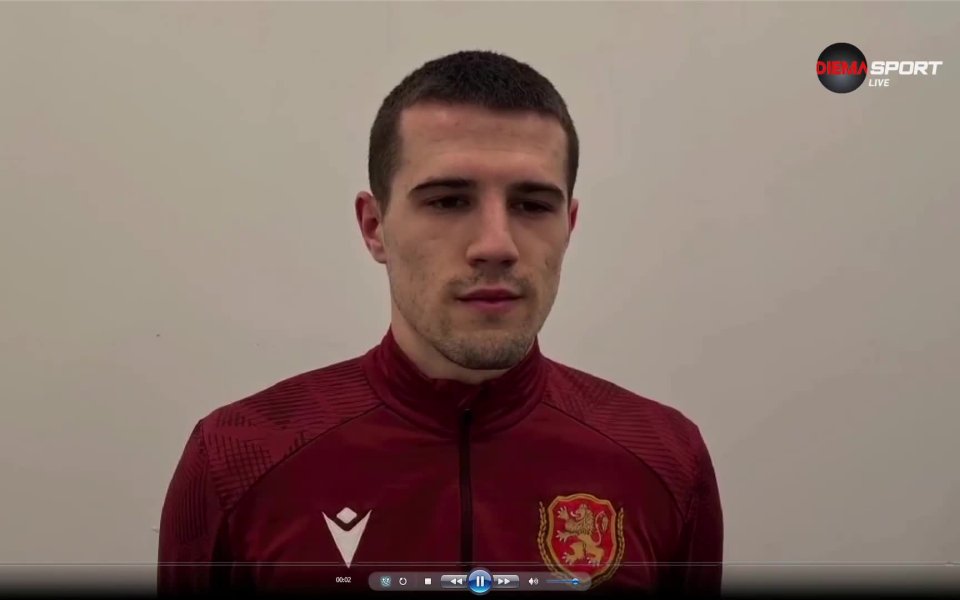 Футболистът от младежкия национален отбор на България Марин Петков е