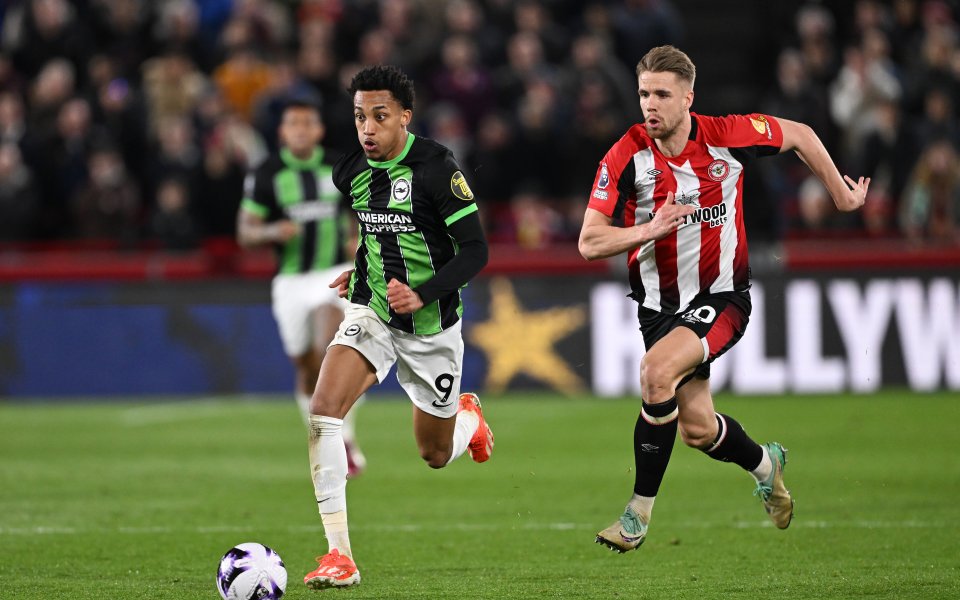 Брентфорд и Брайтън не успяха да се победят и завършиха