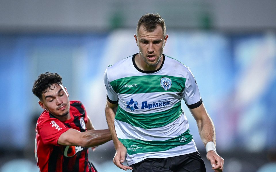 Нападателят на Черно море Атанас Илиев логично бе избран за