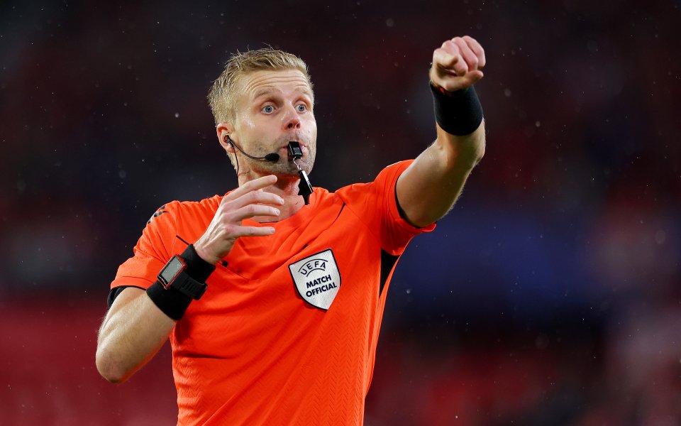 Главният рефер на мача Арсенал – Байерн Мюнхен – Глен