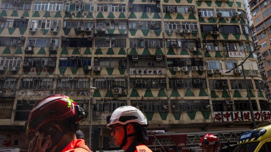 <p>Пожар в жилищна сграда в Хонконг взе жертви (ВИДЕО)</p>