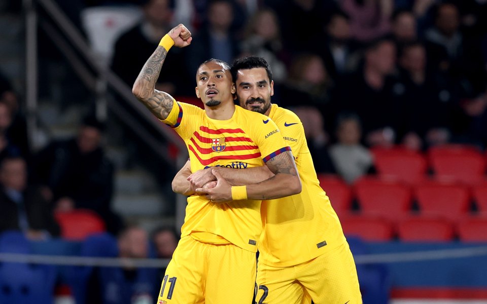 Пари Сен Жермен и Барселона играят при 0:1 в първи четвъртфинален