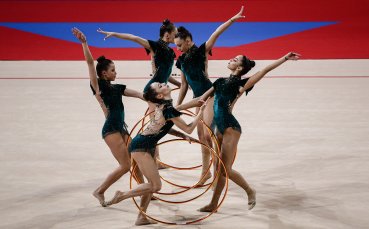 Момичетата от ансамбъла по художествена гимнастика заяви че не са