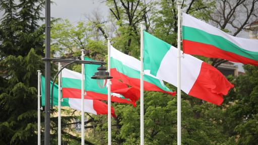 Италианския президент Серджо Матарела на посещение в България