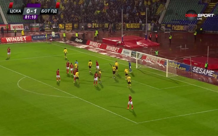 Претенции за дузпа от ЦСКА срещу Ботев Пд (видео)