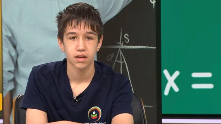 13-годишният Калоян стана световен шампион по скоростно смятане