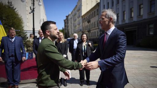 Генералният секретар на НАТО отиде в Киев